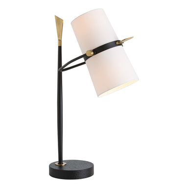 Arteriors - Two Light Table Lamp - Yasmin - Antique Black- Union Lighting Luminaires Decor