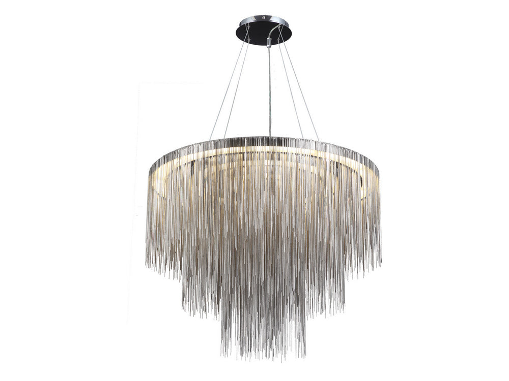 Avenue Lighting - LED Chandelier - Fountain Ave. - Chrome- Union Lighting Luminaires Decor