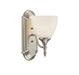 Savoy House - One Light Wall Sconce - Herndon - Satin Nickel- Union Lighting Luminaires Decor