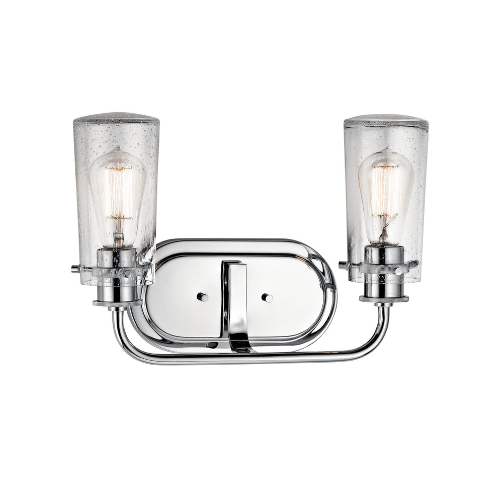 Kichler Canada - Two Light Bath - Braelyn - Chrome- Union Lighting Luminaires Decor