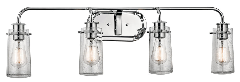 Kichler Canada - Four Light Bath - Braelyn - Chrome- Union Lighting Luminaires Decor