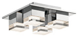 Kichler Canada - LED Flush Mount - Gorve - Chrome- Union Lighting Luminaires Decor