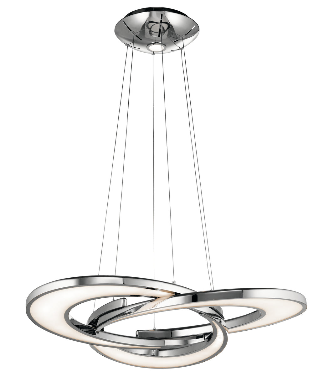 Kichler Canada - LED Chandelier - Destiny - Chrome- Union Lighting Luminaires Decor