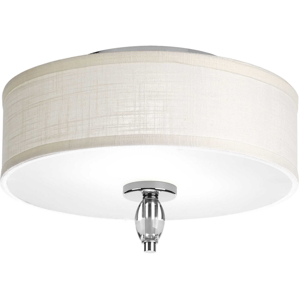 Progress Canada - Two Light Flush Mount - Status - Polished Chrome- Union Lighting Luminaires Decor