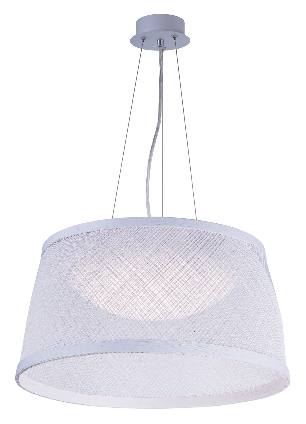 Maxim - LED Pendant - Bahama - White- Union Lighting Luminaires Decor