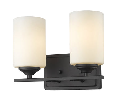 Z-Lite Canada - Two Light Vanity - Bordeaux - Bronze- Union Lighting Luminaires Decor