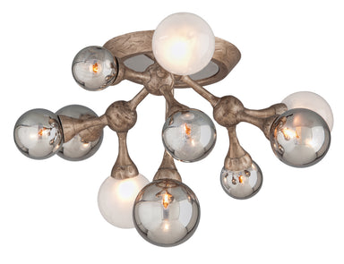 Corbett Lighting Canada - LED Semi Flush Mount - Element - Vienna Bronze- Union Lighting Luminaires Decor