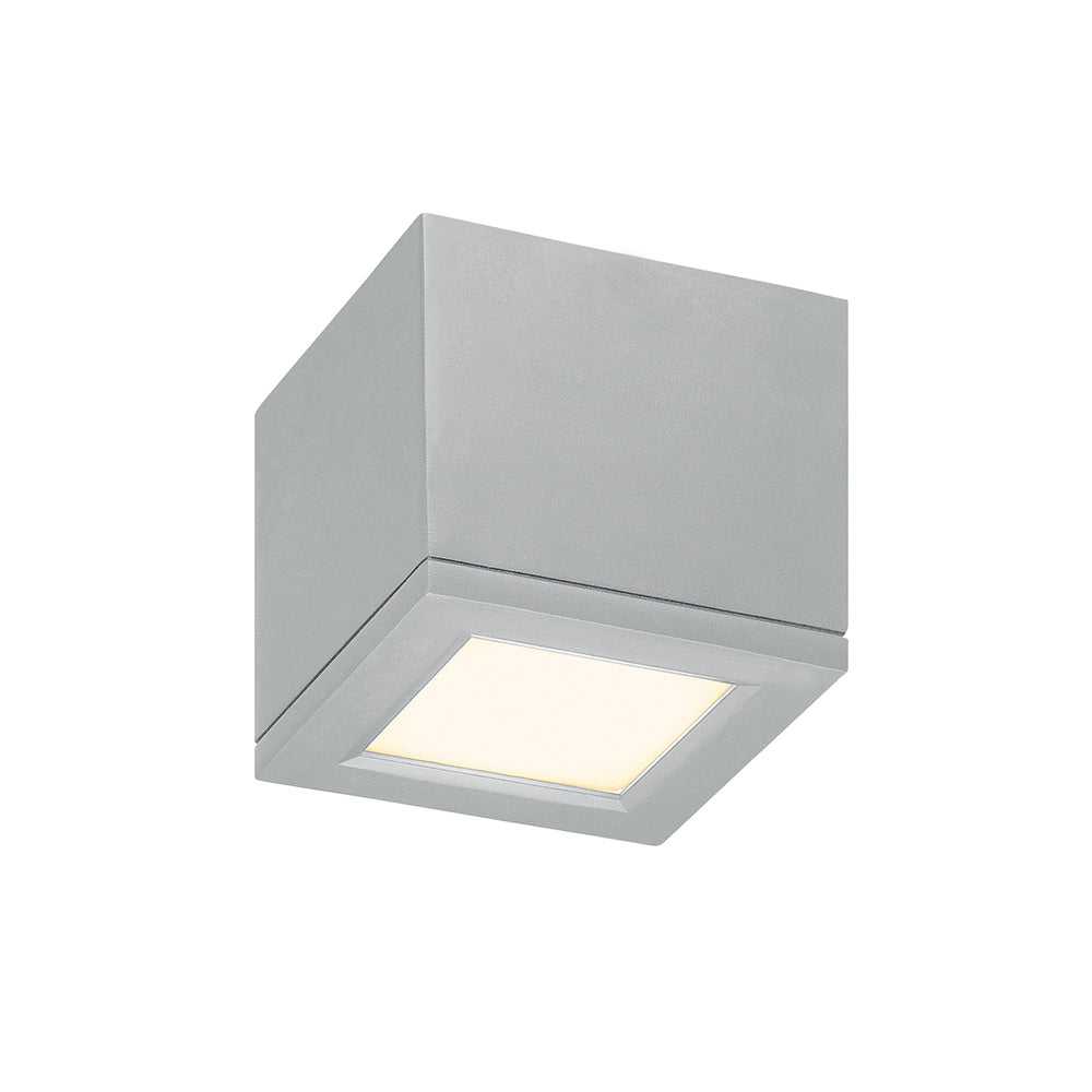 W.A.C. Canada - LED Flush Mount - Rubix - Brushed Aluminum- Union Lighting Luminaires Decor