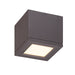 W.A.C. Canada - LED Flush Mount - Rubix - Bronze- Union Lighting Luminaires Decor