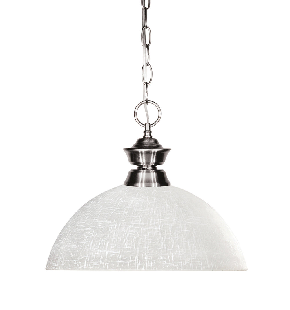 Z-Lite Canada - One Light Pendant - Shark - Brushed Nickel- Union Lighting Luminaires Decor