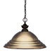 Z-Lite Canada - One Light Pendant - Shark - Bronze- Union Lighting Luminaires Decor