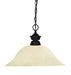 Z-Lite Canada - One Light Pendant - Shark - Matte Black- Union Lighting Luminaires Decor