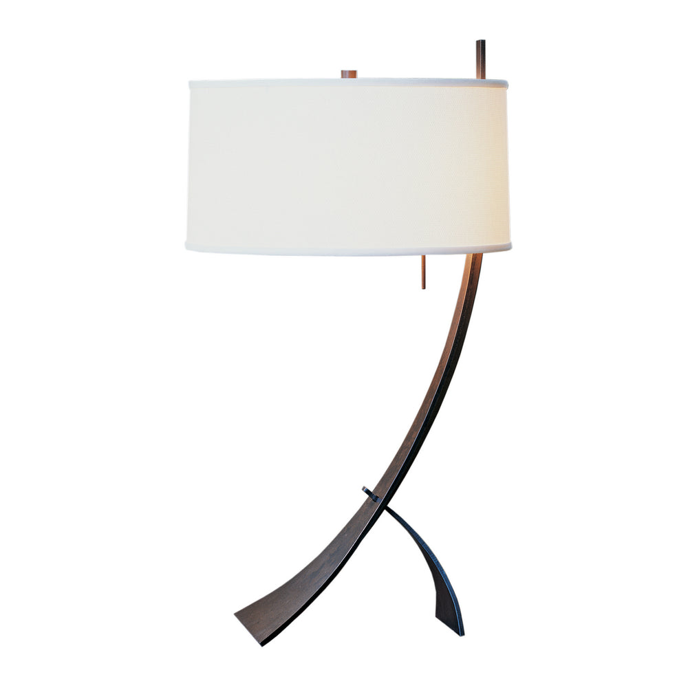 Hubbardton Forge - One Light Table Lamp - Stasis - Bronze- Union Lighting Luminaires Decor