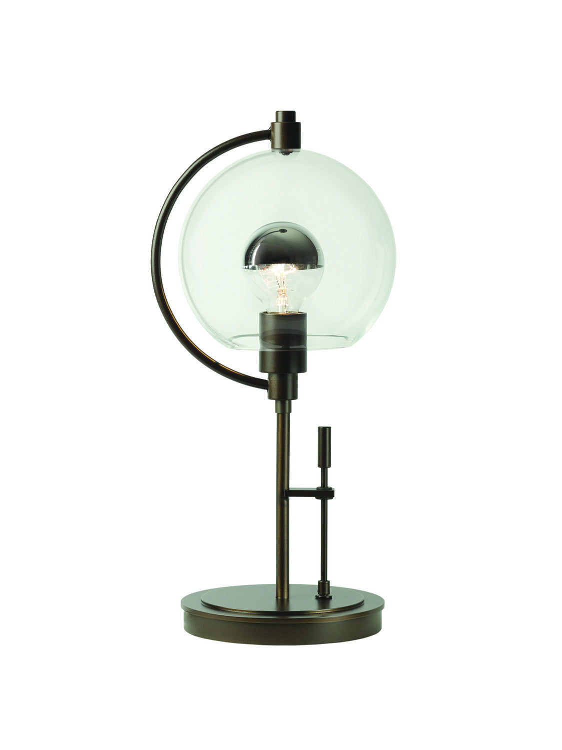 Hubbardton Forge - One Light Table Lamp - Pluto - Bronze- Union Lighting Luminaires Decor