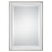 Uttermost - Mirror - Lahvahn - Gloss White w/Silver Leaf- Union Lighting Luminaires Decor