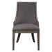 Uttermost - Accent Chair - Aidrian - Charcoal Gray- Union Lighting Luminaires Decor