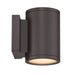 W.A.C. Canada - LED Wall Light - Tube - Bronze- Union Lighting Luminaires Decor