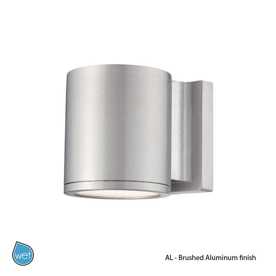 W.A.C. Canada - LED Wall Light - Tube - Brushed Aluminum- Union Lighting Luminaires Decor