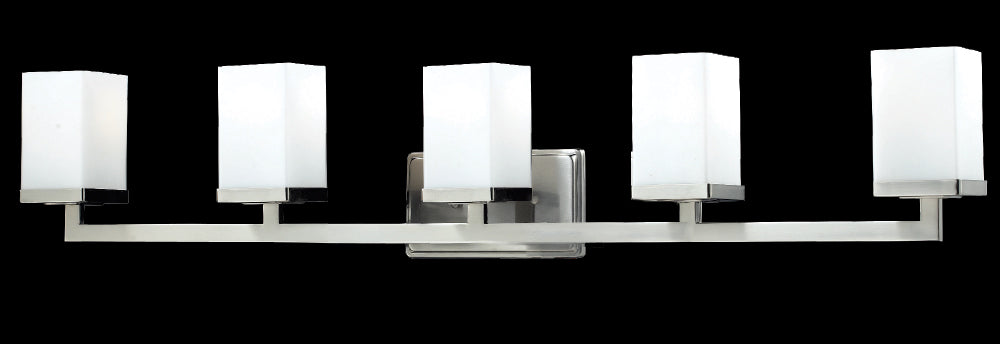 Z-Lite Canada - Five Light Vanity - Tidal - Brushed Nickel- Union Lighting Luminaires Decor