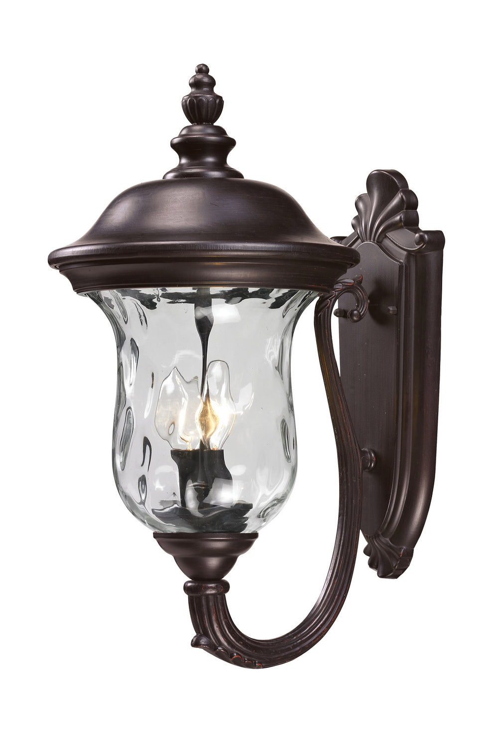 Z-Lite Canada - Two Light Outdoor Wall Sconce - Armstrong - Bronze- Union Lighting Luminaires Decor