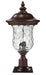 Z-Lite Canada - Three Light Outdoor Post Mount - Armstrong - Bronze- Union Lighting Luminaires Decor