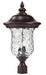 Z-Lite Canada - Two Light Outdoor Post Mount - Armstrong - Bronze- Union Lighting Luminaires Decor