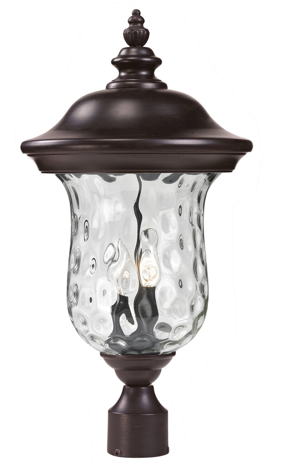 Z-Lite Canada - Two Light Outdoor Post Mount - Armstrong - Bronze- Union Lighting Luminaires Decor
