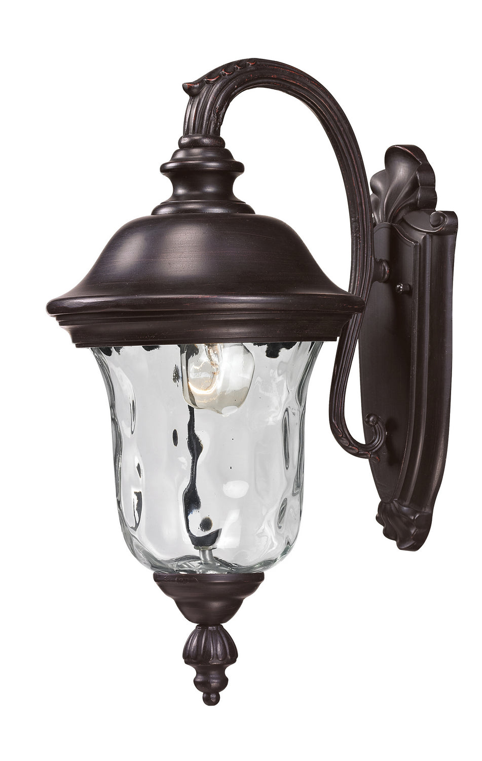 Z-Lite Canada - One Light Outdoor Wall Sconce - Armstrong - Bronze- Union Lighting Luminaires Decor