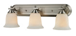 Z-Lite Canada - Three Light Vanity - Lagoon - Brushed Nickel- Union Lighting Luminaires Decor