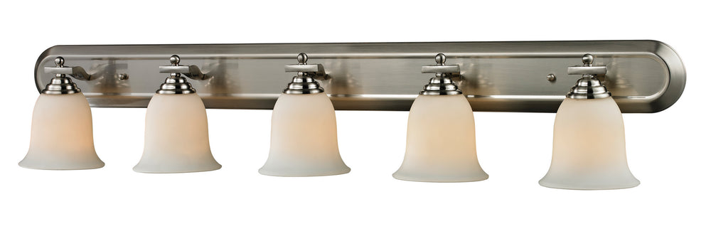 Z-Lite Canada - Five Light Vanity - Lagoon - Brushed Nickel- Union Lighting Luminaires Decor