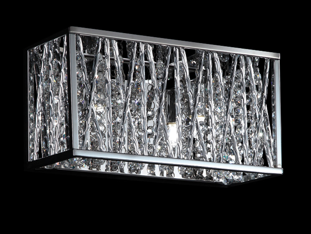 Z-Lite Canada - Two Light Vanity - Terra - Chrome- Union Lighting Luminaires Decor