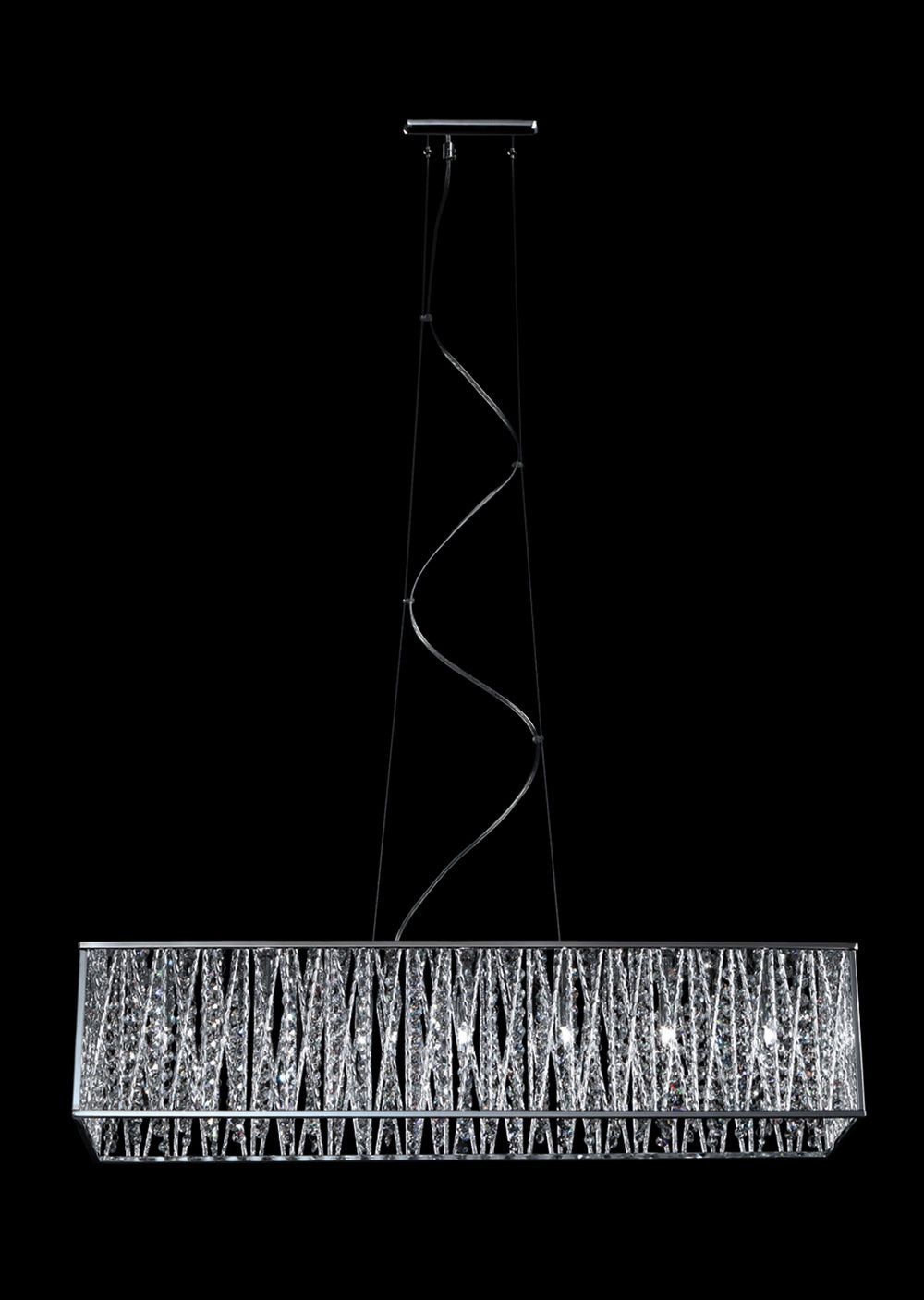 Z-Lite Canada - Seven Light Pendant - Terra - Chrome- Union Lighting Luminaires Decor