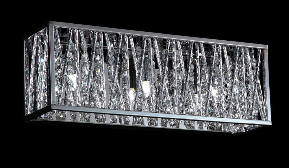 Z-Lite Canada - Three Light Vanity - Terra - Chrome- Union Lighting Luminaires Decor