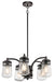 Kichler Canada - Five Light Outdoor Chandelier - Lyndon - Architectural Bronze- Union Lighting Luminaires Decor