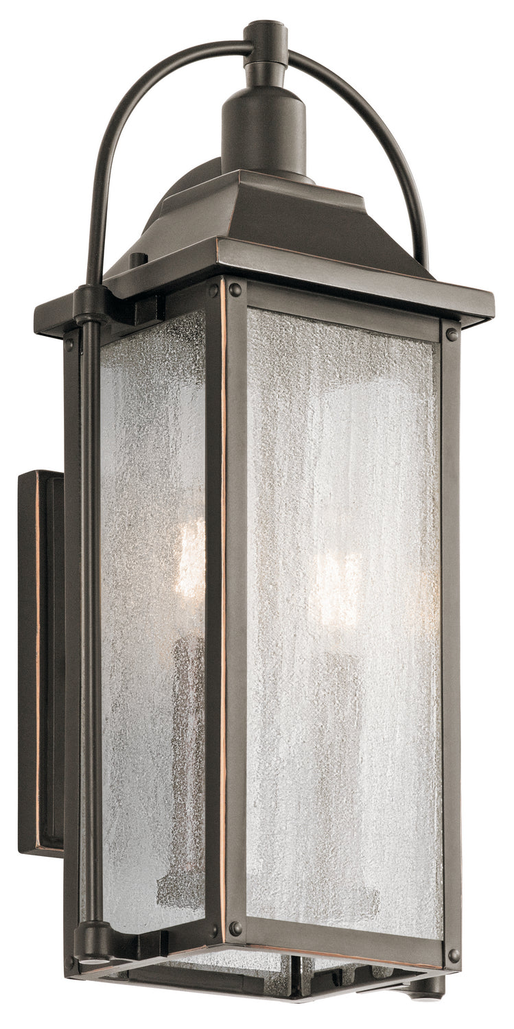 Kichler Canada - Two Light Outdoor Wall Mount - Harbor Row - Olde Bronze- Union Lighting Luminaires Decor