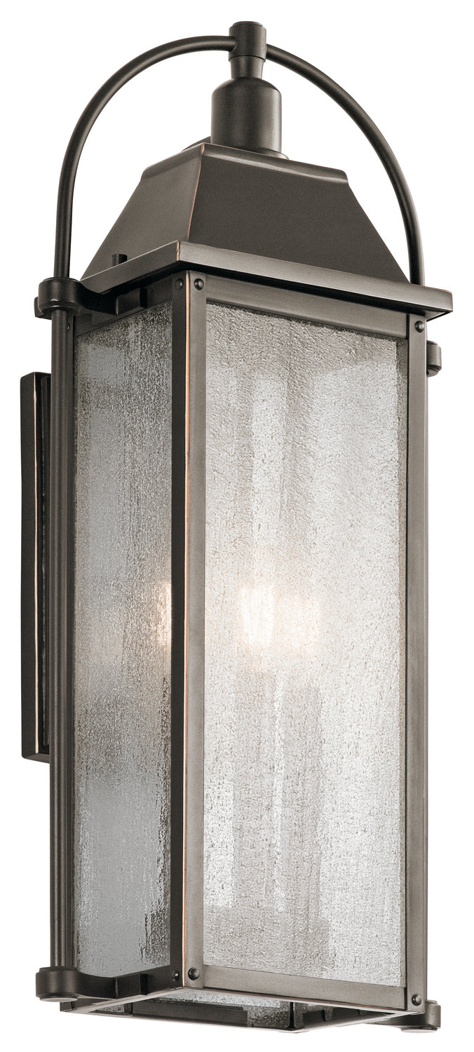 Kichler Canada - Three Light Outdoor Wall Mount - Harbor Row - Olde Bronze- Union Lighting Luminaires Decor
