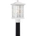 Quoizel - One Light Outdoor Post Mount - Stonington - Matte White- Union Lighting Luminaires Decor