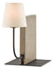 Currey and Company - One Light Table Lamp - Oldknow - Polished Concrete/Aged Steel- Union Lighting Luminaires Decor