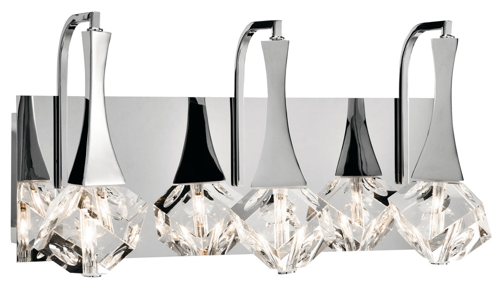 Kichler Canada - LED Bath - Rockne - Chrome- Union Lighting Luminaires Decor