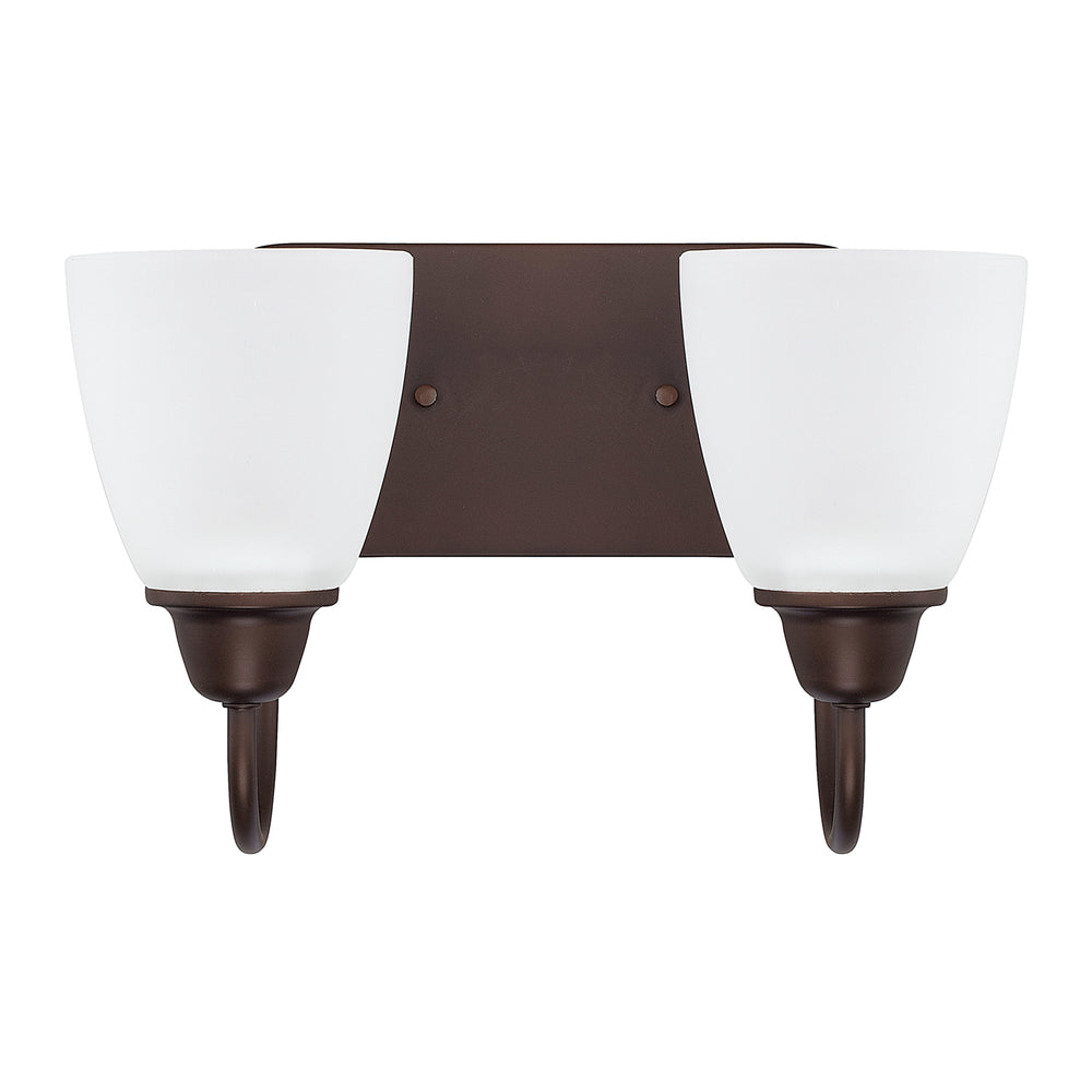 Capital Lighting - Two Light Vanity - Trenton - Bronze- Union Lighting Luminaires Decor