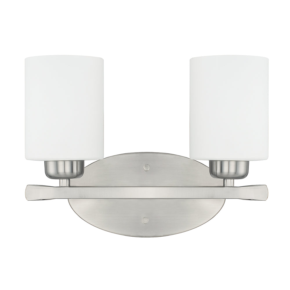 Capital Lighting - Two Light Vanity - Dixon - Brushed Nickel- Union Lighting Luminaires Decor