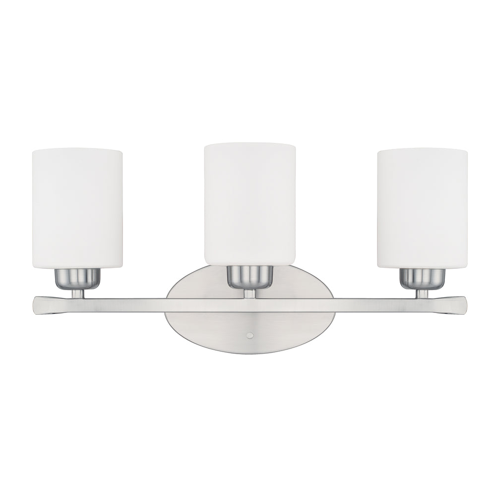 Capital Lighting - Three Light Vanity - Dixon - Brushed Nickel- Union Lighting Luminaires Decor