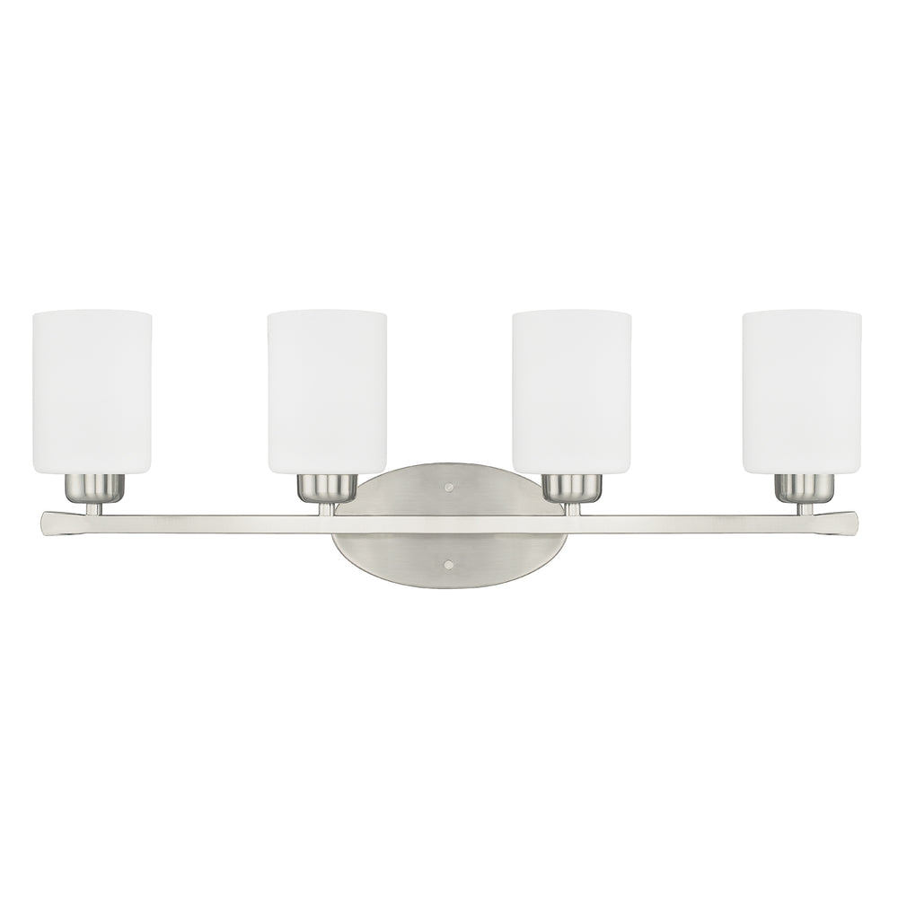 Capital Lighting - Four Light Vanity - Dixon - Brushed Nickel- Union Lighting Luminaires Decor