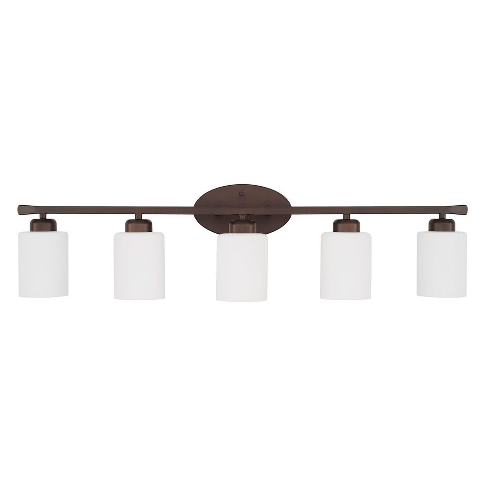 Capital Lighting - Five light Vanity - Dixon - Bronze- Union Lighting Luminaires Decor