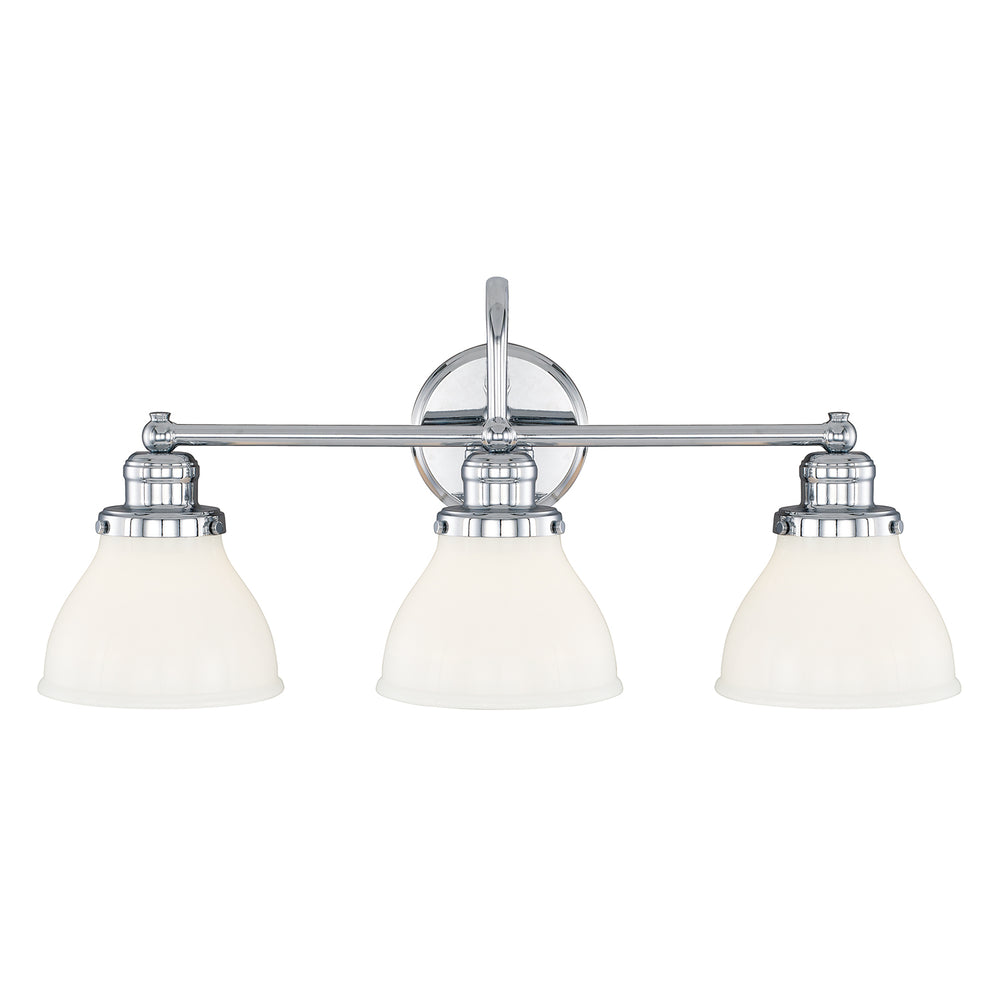 Capital Lighting - Three Light Vanity - Baxter - Chrome- Union Lighting Luminaires Decor