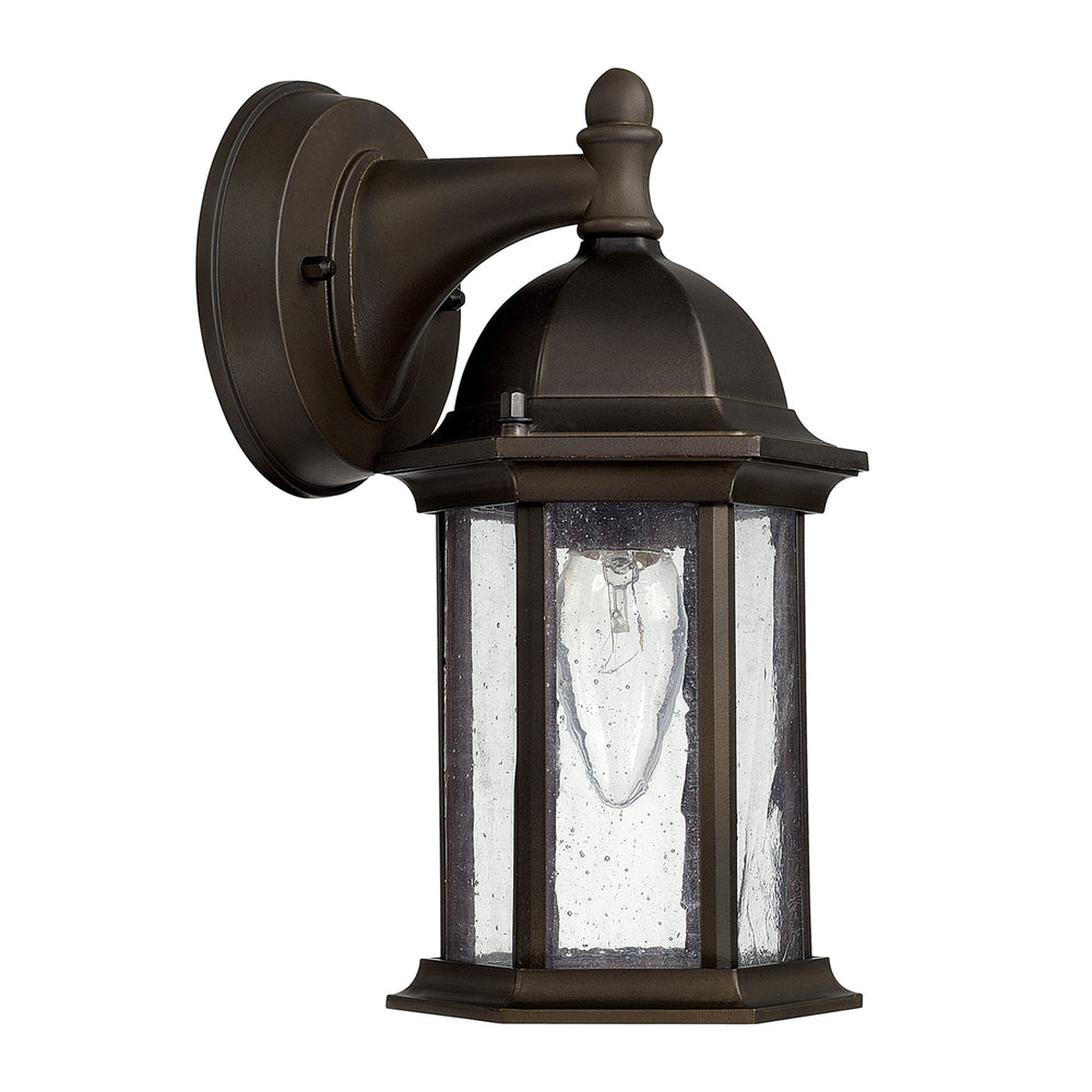 Capital Lighting - One Light Outdoor Wall Lantern - Main Street - Old Bronze- Union Lighting Luminaires Decor