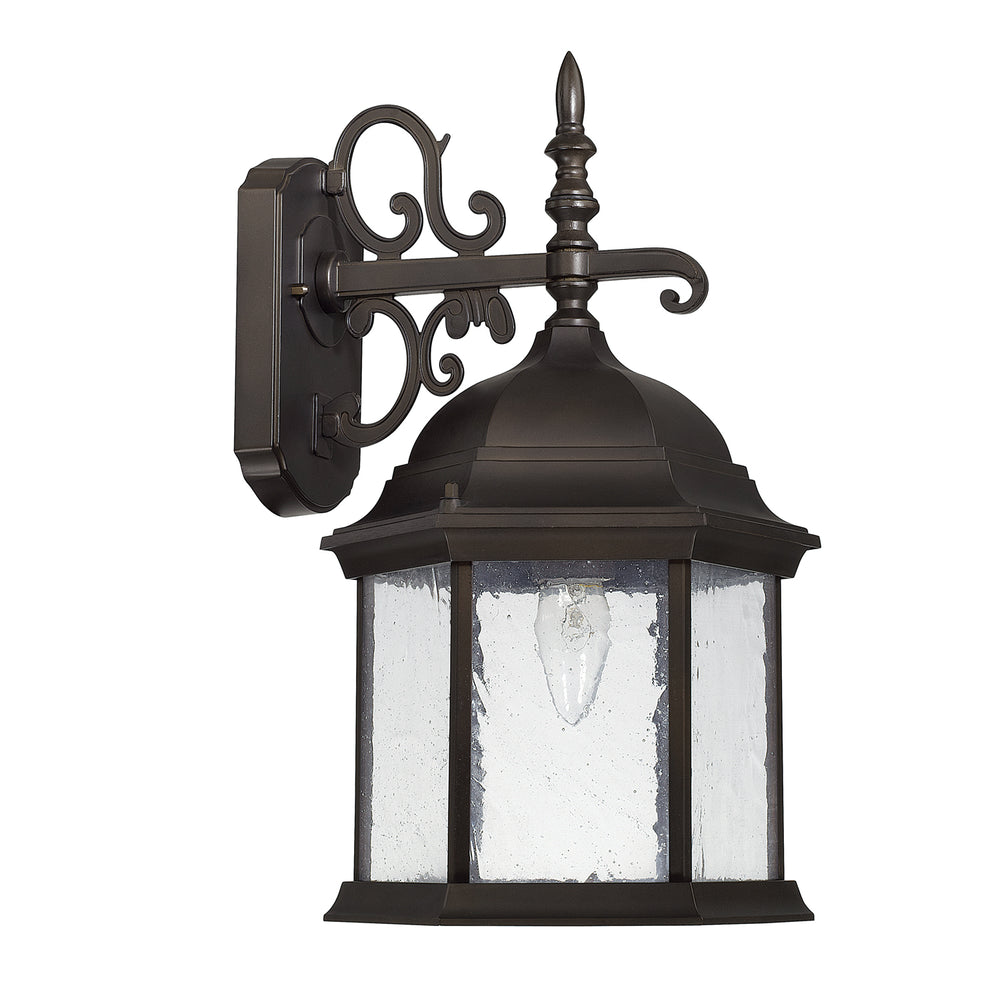 Capital Lighting - One Light Outdoor Wall Lantern - Main Street - Old Bronze- Union Lighting Luminaires Decor