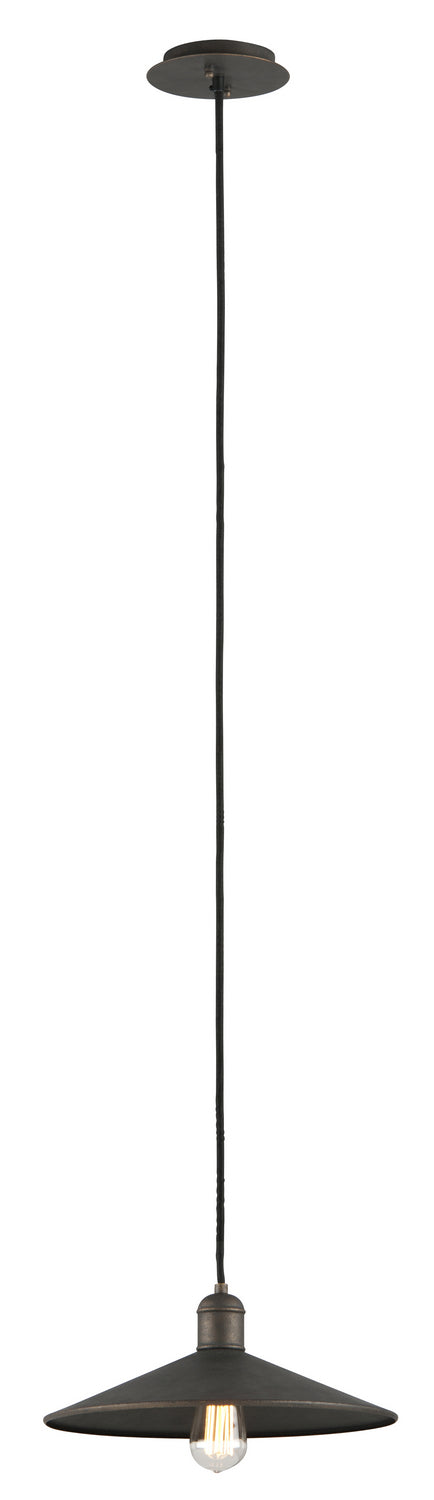 Troy Lighting Canada - One Light Pendant - Mccoy - Vintage Bronze- Union Lighting Luminaires Decor