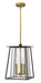 Hinkley Canada - LED Hanging Lantern - Walker - Buckeye Bronze- Union Lighting Luminaires Decor