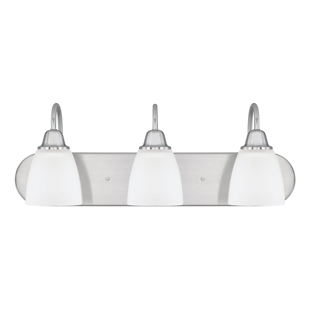 Capital Lighting - Three Light Vanity - Trenton - Brushed Nickel- Union Lighting Luminaires Decor